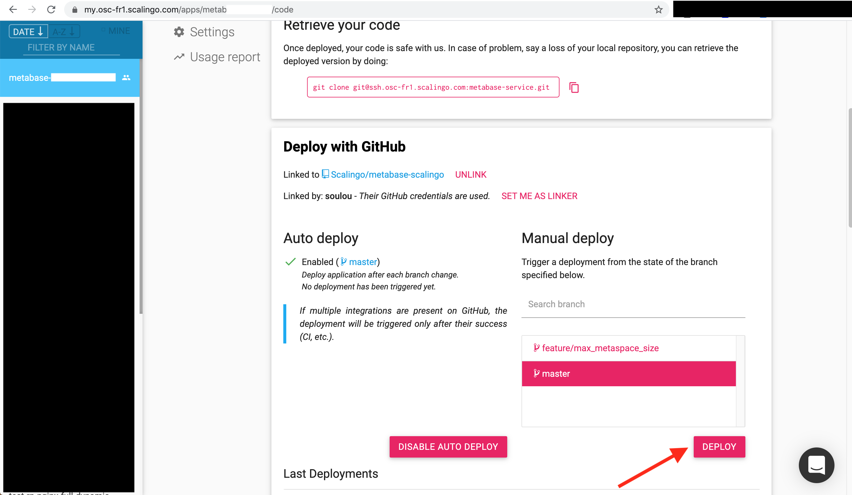 metabase embed graps